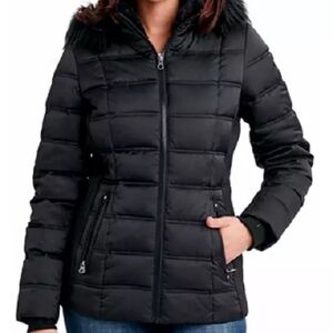 Nautica Black Puff Jacket New XL